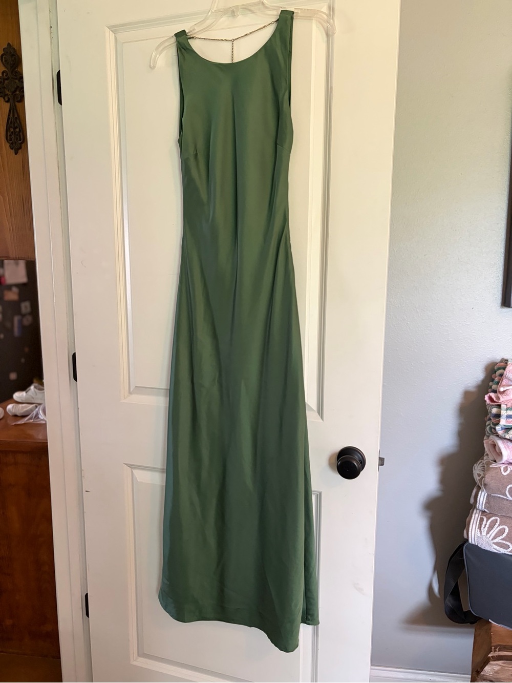 Sincerely Jules Olive Green Sleeveless Maxi Dress